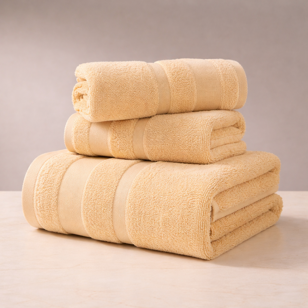 Linteva Absorbent Solid Colour Square Towel