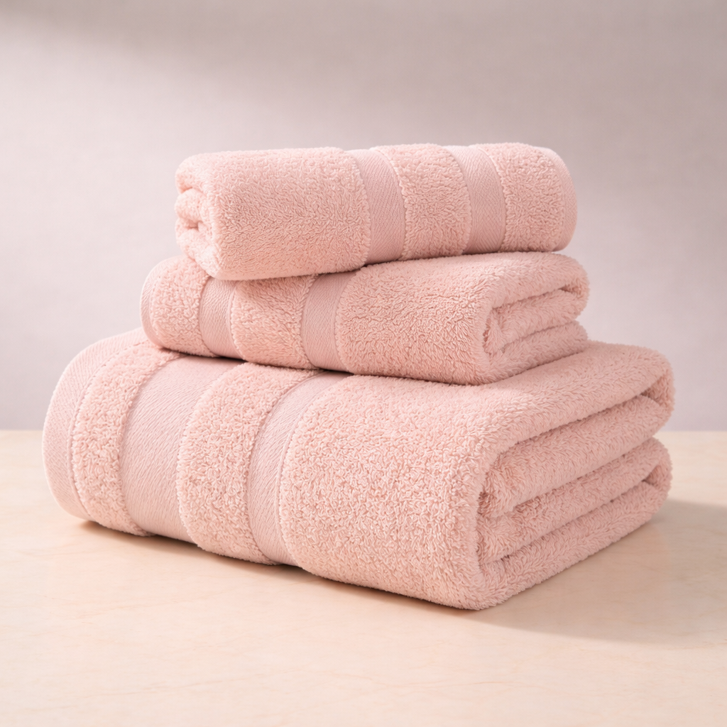 Linteva Absorbent Solid Colour Square Towel