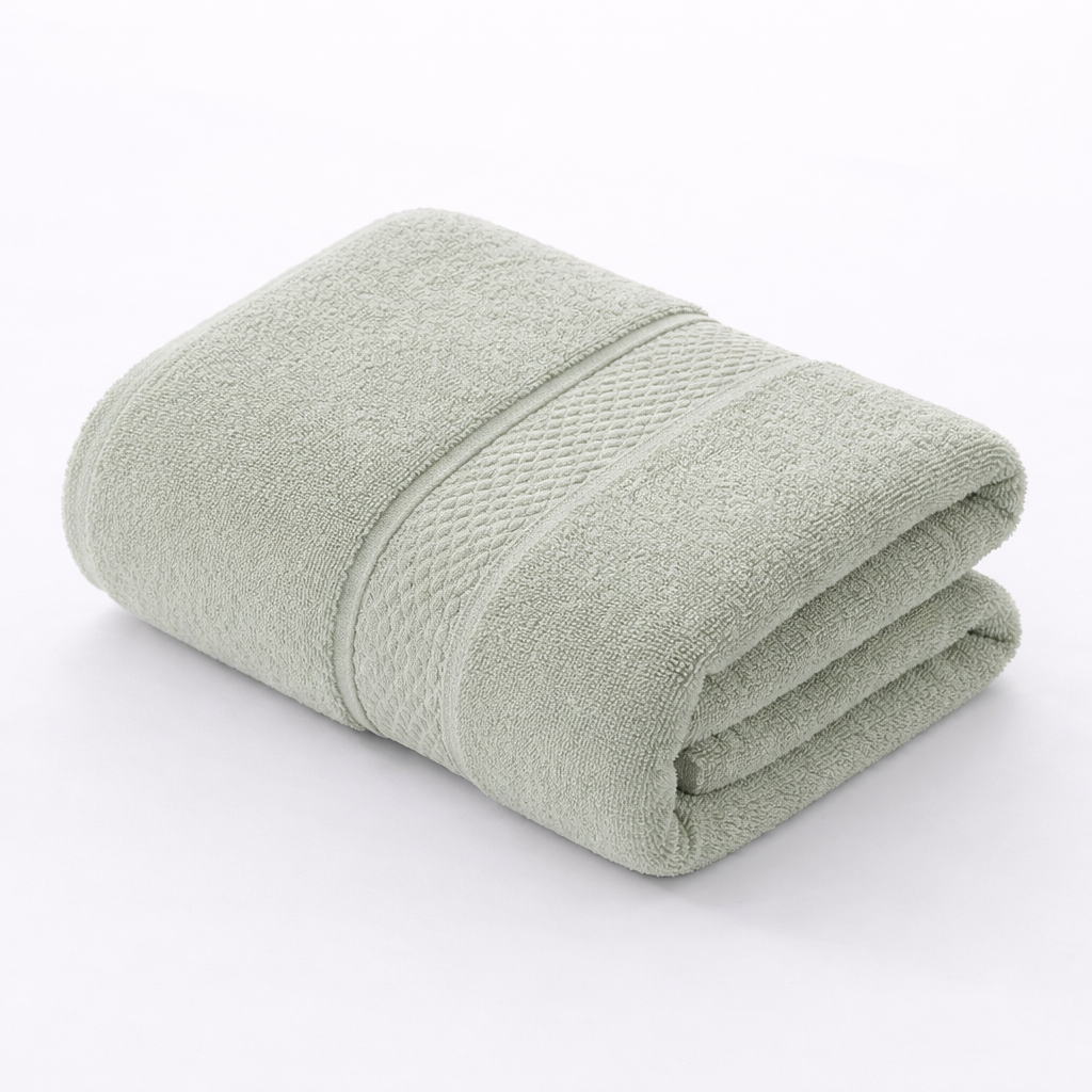 Linteva Soft Absorbent Solid Colour Multipurpose 5-Piece Cotton Towel Set