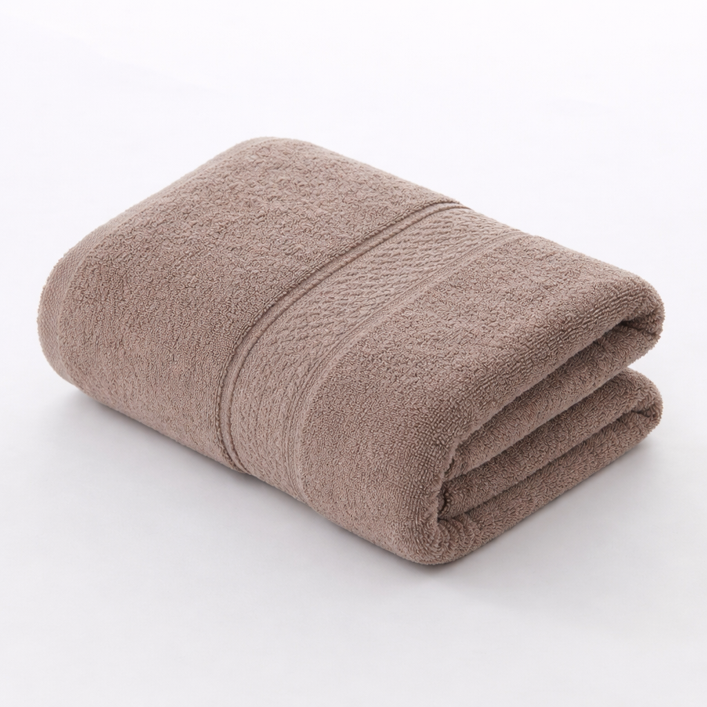 Linteva Soft Absorbent Solid Colour Multipurpose 5-Piece Cotton Towel Set