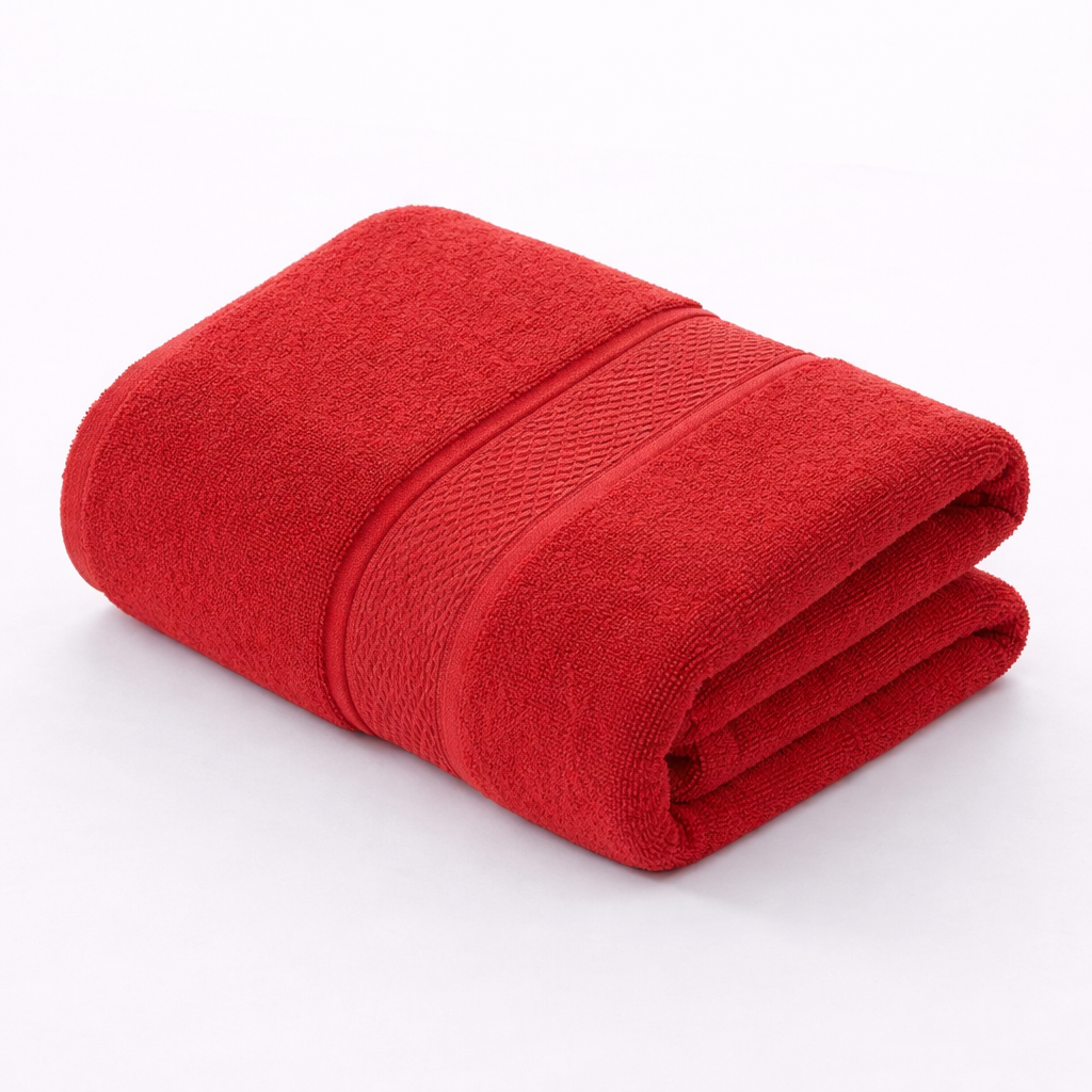 Linteva Soft Absorbent Solid Colour Multipurpose 5-Piece Cotton Towel Set