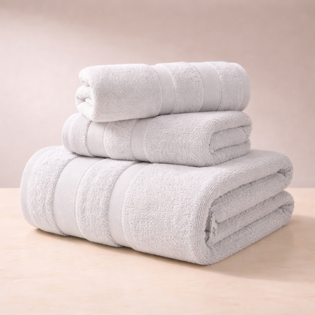 Linteva Absorbent Solid Colour Square Towel