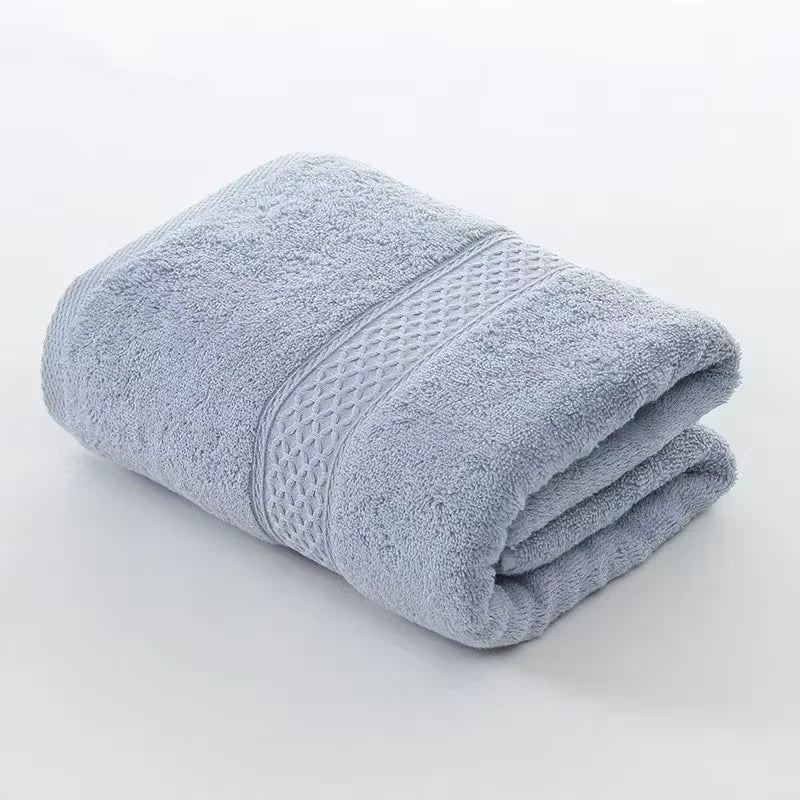 Linteva Soft Absorbent Solid Colour Multipurpose 5-Piece Cotton Towel Set