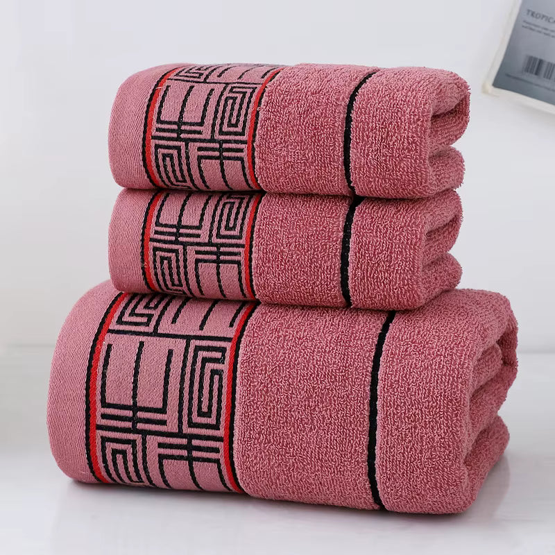 Linteva Super Soft Absorbent Pure Cotton Jacquard Towel
