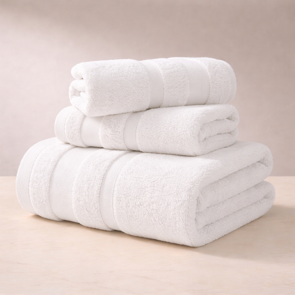 Linteva Absorbent Solid Colour Square Towel