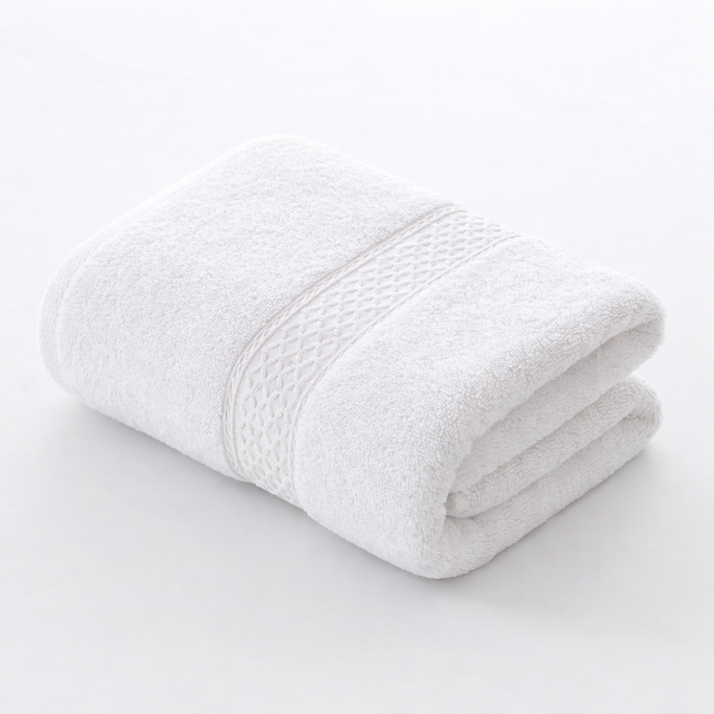 Linteva Soft Absorbent Solid Colour Multipurpose 5-Piece Cotton Towel Set