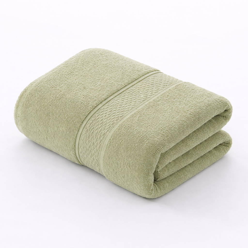 Linteva Soft Absorbent Solid Colour Multipurpose 5-Piece Cotton Towel Set