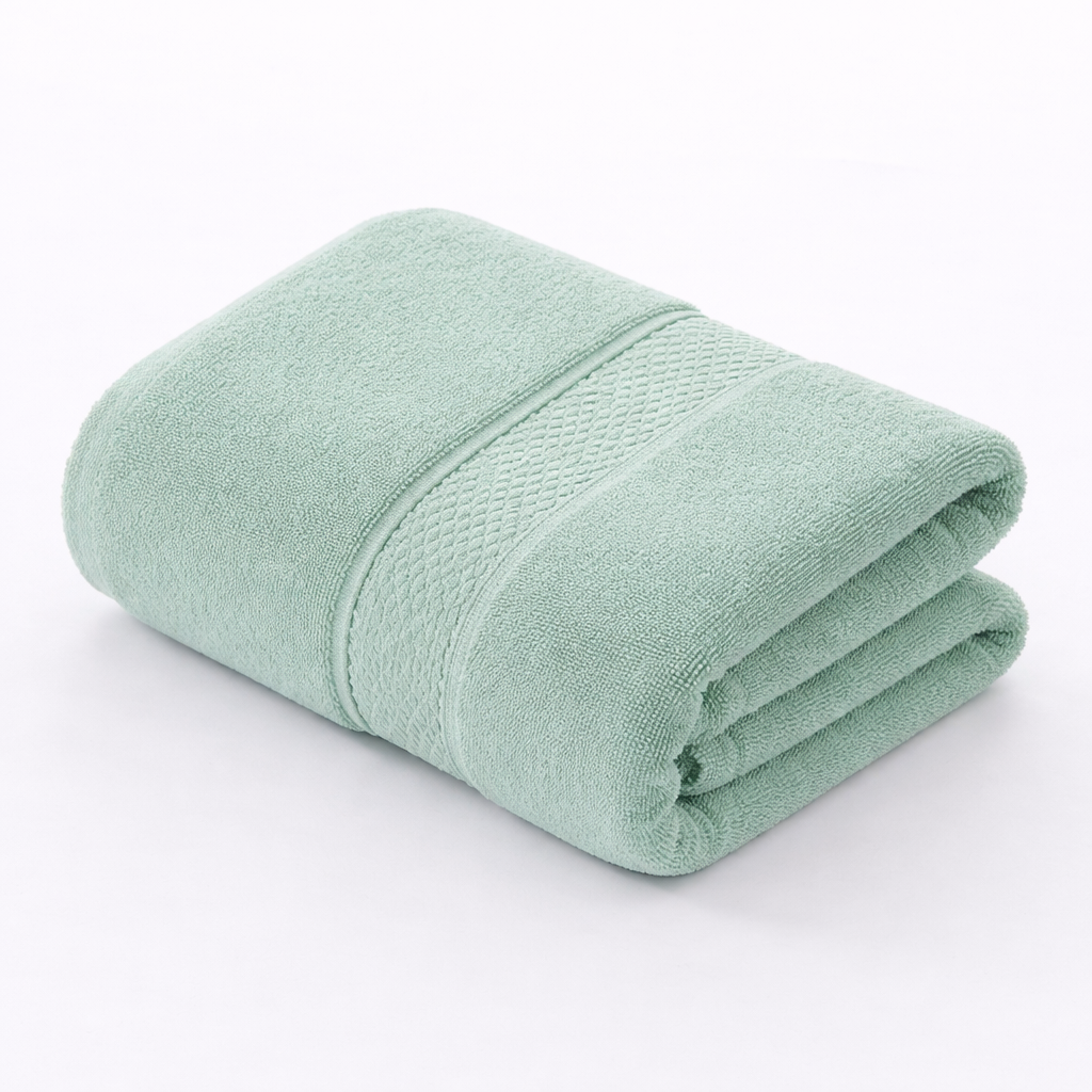 Linteva Soft Absorbent Solid Colour Multipurpose 5-Piece Cotton Towel Set